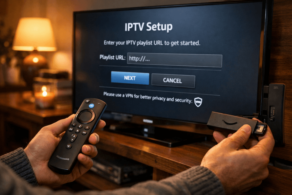 Setting up IPTV on Firestick with step-by-step guide